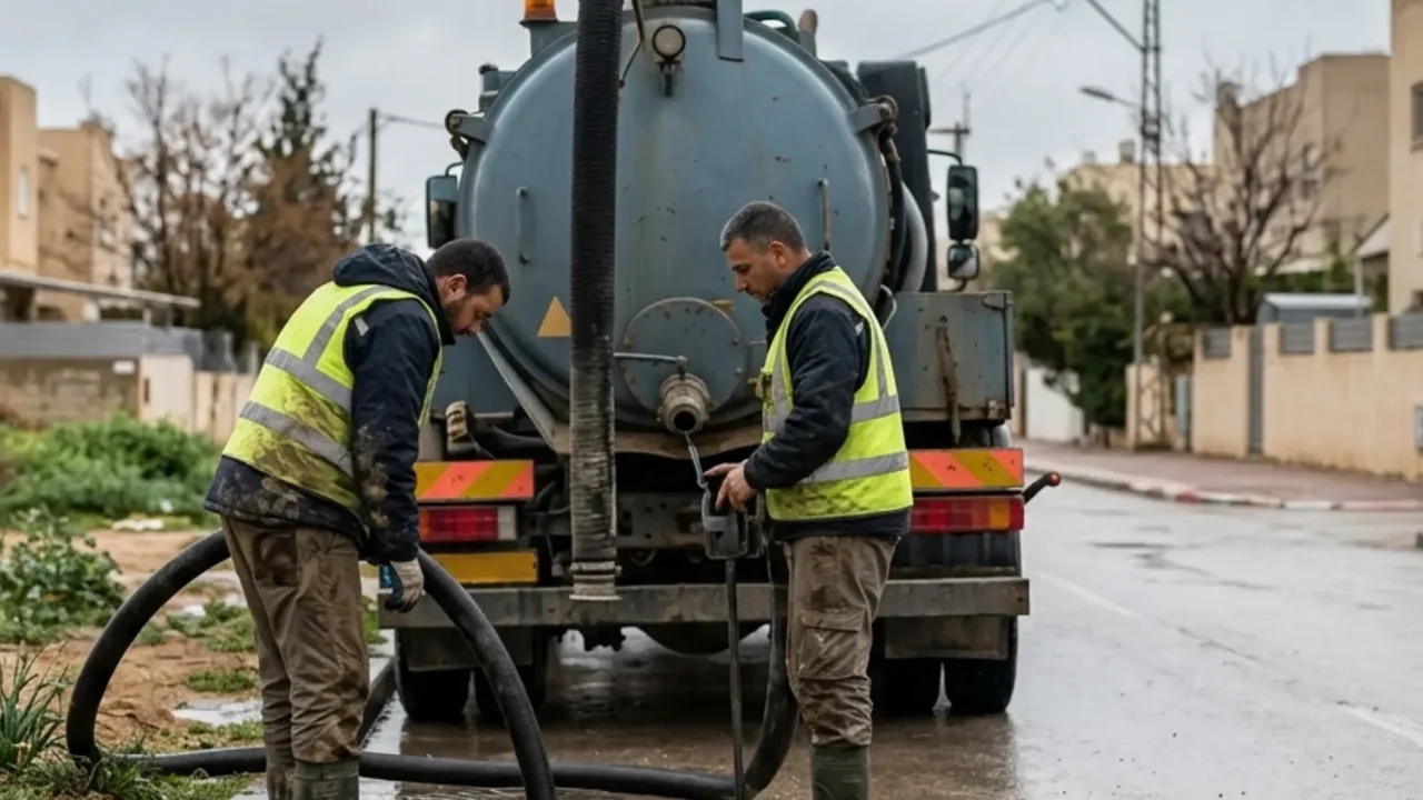 הצפות ביוב בחורף: איך נערכים נכון בבאר שבע ובנגב. ביובית בבאר שבע